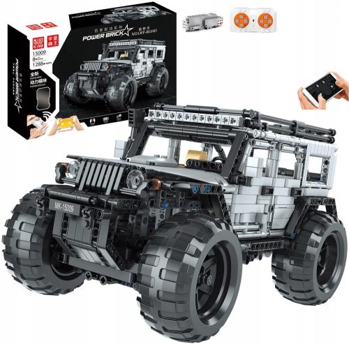 Mould King Blöcke 15009 ferngesteuertes Auto 1288 Elemente TECHNIC