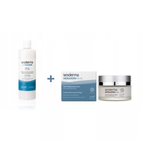   Sesderma HIDRADERM Pflegeset - 500 ml Badegel & 400 ml Körpermilch