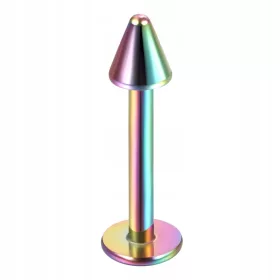    10 Stück/Lot Tragus Helix Piercing Spike und Kugel 16G Labret Piercing