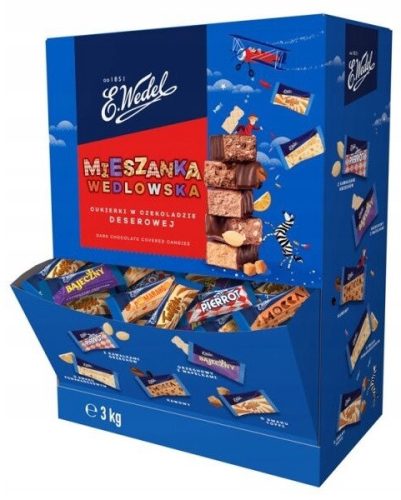 Wedel Schokoladenmischung – Exquisite Vielfalt und Qualität, 3 kg