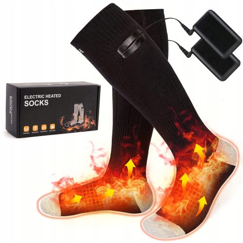 Beheizte elektrische Socken 4000 mAh wiederaufladbar