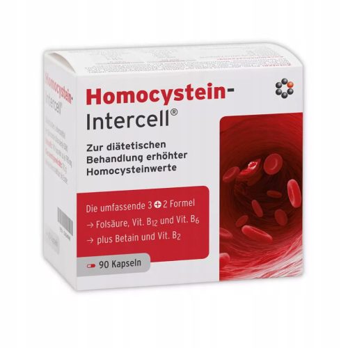 HOMOCYSTEIN - INTERCELL® von MITO-PHARMA: Unterstützung für den Homocystein-Stoffwechsel (90 Kapseln)