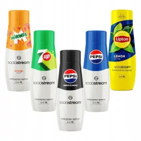  SodaStream Sirup-Set 440 ml 5-tlg.