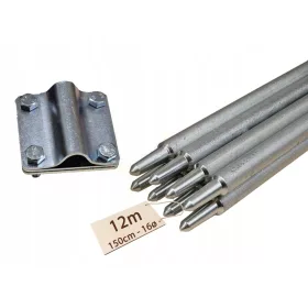 ERDUNG KLAPPBARER BLITZSCHUTZ-SATZ, VERZINKT PV 6x1,5M 9M