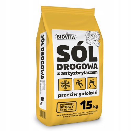 Streusalz, Anti-Eis Biovita Streusalz 15 kg