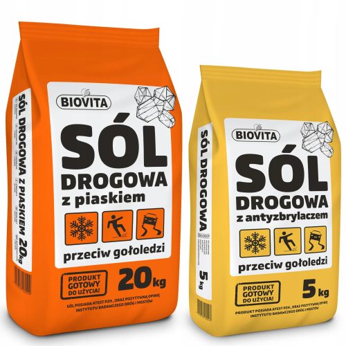 Streusalz, Anti-Eis Biovita Streusalz 25 kg