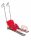  SKISCHUHE FÜR KINDER MIT STÖCKEN 80CM 2in1 SET