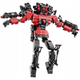   NEUE BLÖCKE SKIBIDI TOILET TITAN LAUTSPRECHER MANN FIGUR 575 Stück 25CM