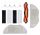  Litago Zubehörset für Xiaomi Mi Robot Vacuum-Mop Essential 9-tlg.