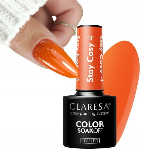 CLARESA ORANGE PUMPKIN HYBRID NAGELLACK STAY COSY 4