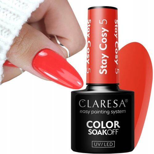  CLARESA ROWAN CORAL HYBRID NAGELLACK BLEIBT GEMÜTLICH 5