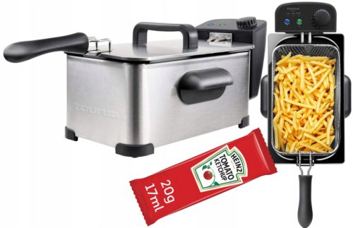  Taurus traditionelle Fritteuse Fritteuse 2000 W 3 l