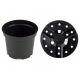  Blumentopf DonKwiat 24 cm x 24 x 15,5 cm Durchmesser 24 cm Kunststoff schwarz