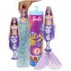  Barbie Mattel Color Reveal Bunte Meerjungfrau-Puppe