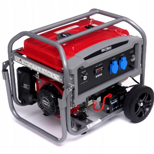 Kraft&Dele tragbarer einphasiger Generator 4600 W Benzin