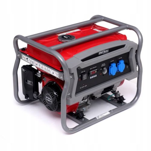 Kraft&Dele tragbarer einphasiger Generator 3200 W Benzin