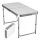 Tisch für Garten und Terrasse - DAYPLUS rechteckiger Tisch 120 x 60 x 70 cm
