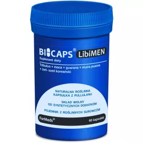   Formeds Bicaps LibiMen - Natürliche Unterstützung für Testosteron und Libido, 60 Kapseln