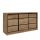 BroMARKT Kommode LOFT 160 x 56 x 97 cm matte Lefkas-Eiche