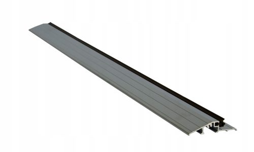 Aluminiumschwelle mit Dichtung, gerade, 83 cm