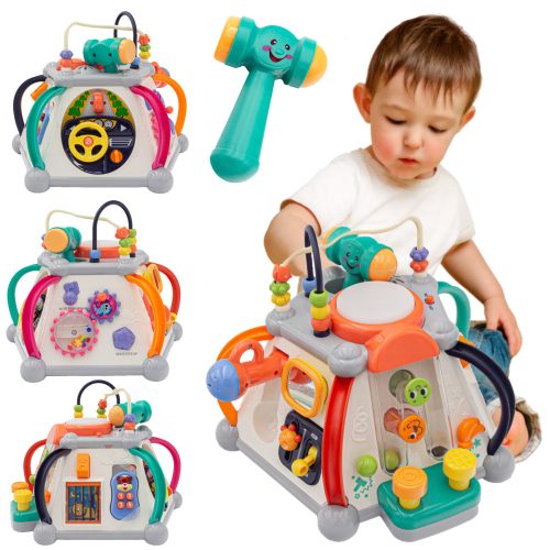  HOLA Sensory EDUCATIONAL CUBE Interaktiver Multicube Sorter LERNEN