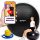  Gymnastik- und Rehaball mit DrFit-Pumpe, 85 cm, schwarz
