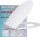 HYDROERA Toilettensitz, weißer Duroplast