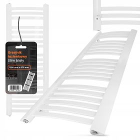  TRCR 608 W Wasserbadheizkörper 470 x 1200 mm weiß