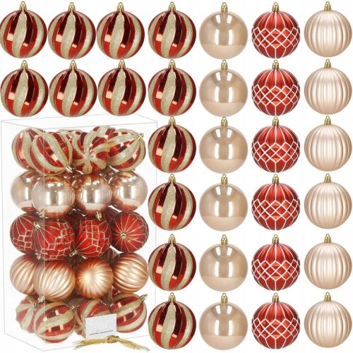  CA1132 WEIHNACHTSKUGELN 8 CM 30 ST.