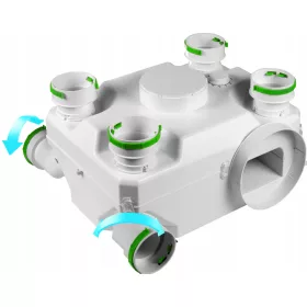 Awenta CVU400HT Badezimmerventilator 160 mm