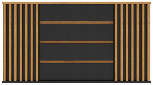  BroMARKT NELGARI Kommode 160 x 44 x 88cm mehrfarbig matt