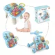  WALKER PUSHER INTERAKTIVES TABLE-RIDING-BABY-LÄDAGOGISCHES PANEL 3-IN-1-KLAVIER