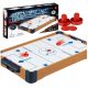  GROSSER AIR-HOCKEY-TISCH HOCKEY-AIR-HOLZTISCH FÜR MINI-HOCKEY-SPIEL XXL