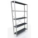 Lagerregal aus Metall 200 x 95 x 30 cm