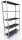 Lagerregal aus Metall 200 x 95 x 40 cm