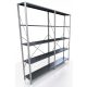 Lagerregal aus Metall 200 x 185 x 30 cm