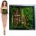 Dekoratives Moos MOOSBILD im Holzrahmen 27x27 cm Moosmoos LIVE-BILD handgefertigt