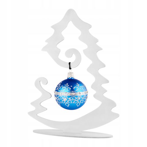  WEIHNACHTSBAUM Metall DEKORATION WEIHNACHTSVERZIERUNG LOFT weiß für Kugel 23 cm