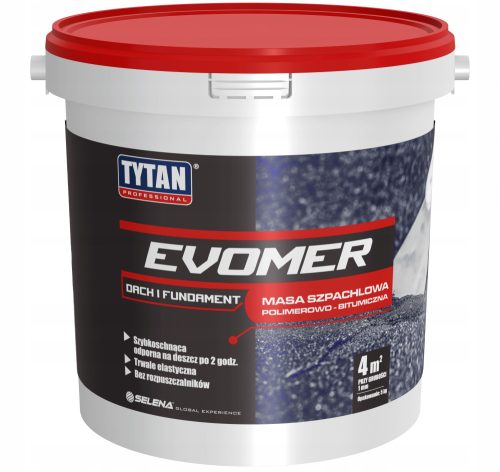 Tytanspachtel 5 kg schwarz