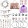  KREATIVES KIT zur Herstellung von ARMBÄNDERN, PERLEN für SCHMUCK, TASCHEN