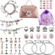  KREATIVES KIT zur Herstellung von ARMBÄNDERN, PERLEN für SCHMUCK, TASCHEN