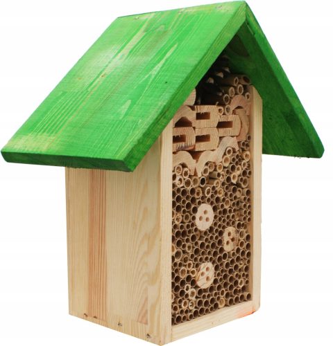  Ein kleines Häuschen für Rote Mauerbienen und Nützlinge aus Holz