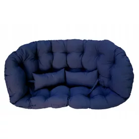  CUSHION Schaukelstuhl HANGING Zweisitzer BLACK
