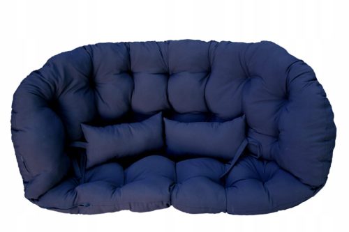  CUSHION Schaukelstuhl HANGING Zweisitzer BLACK