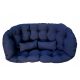  CUSHION Schaukelstuhl HANGING Zweisitzer BLACK