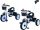  Fahrrad-Dreirad-Kinderwagen zum Aufsitzen, leicht, 2