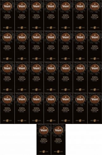 50x Wawel Premium Bitter-Schokolade 100% Kakao, 80g – Exquisiter Genuss