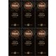 6x Wawel Premium Bitter Schokolade, 100% Kakao, 80g