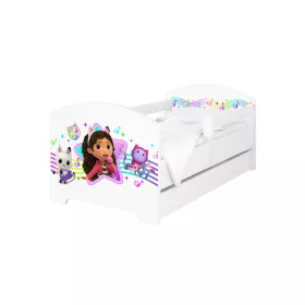 Baby Boo GABBY'S DOLLHOUSE Bett 80 x 160 cm mehrfarbig