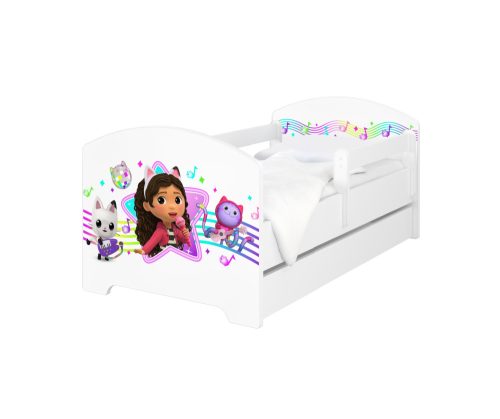 Baby Boo GABBY'S DOLLHOUSE Bett 80 x 160 cm mehrfarbig